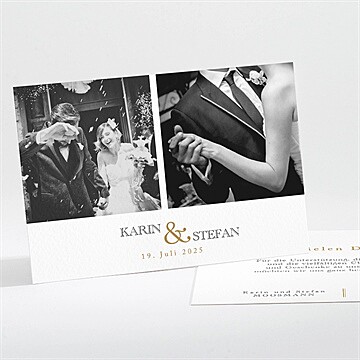 Dankeskarte Hochzeit Ref. N111233