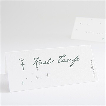 Tischkarte Taufe ref. N440689