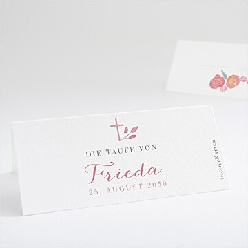 Tischkarte Taufe ref. N440691