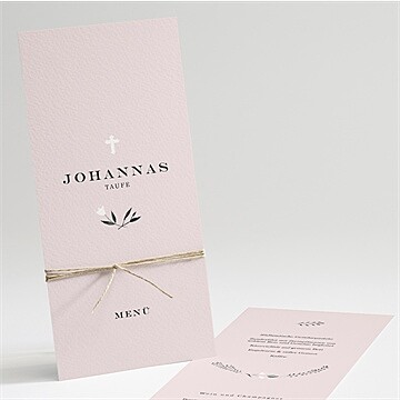 Menükarte Taufe ref. N22177