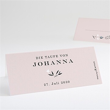 Tischkarte Taufe ref. N440701