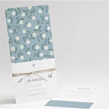 Menükarte Taufe ref. N22181