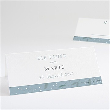 Tischkarte Taufe ref. N440705