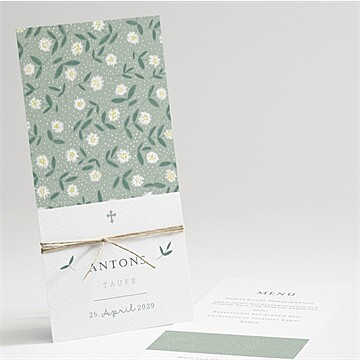 Menükarte Taufe Ref. N22182