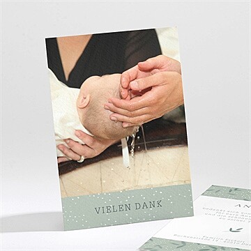 Dankeskarte Taufe Ref. N211185