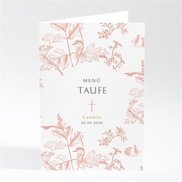 Menükarte Taufe ref. N401815