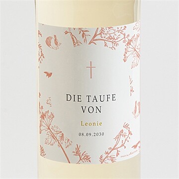 Flaschenetikett Taufe ref. N3001525