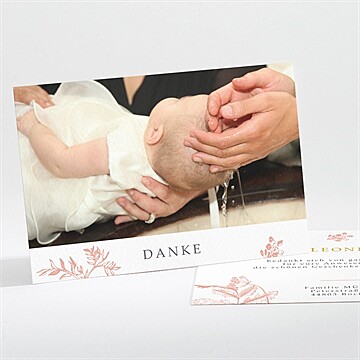 Dankeskarte Taufe ref. N111238