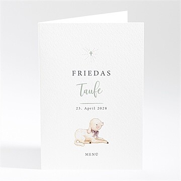 Menükarte Taufe Ref. N401817
