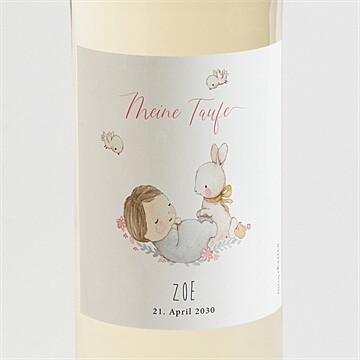 Flaschenetikett Taufe Ref. N3001530