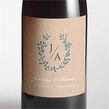 Flaschenetikett Hochzeit ref. N3001533