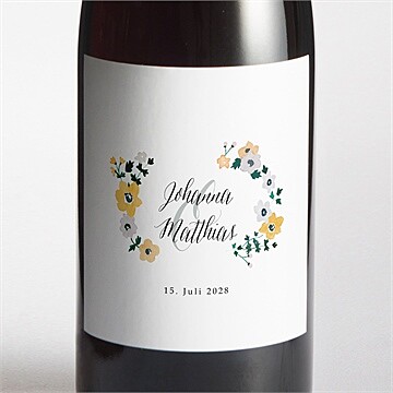 Flaschenetikett Hochzeit ref. N3001534