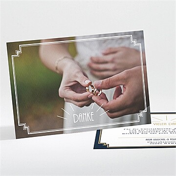 Dankeskarte Hochzeit ref. N111246