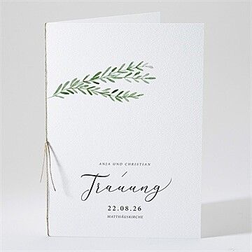 Kirchenheft Hochzeit ref. N491107