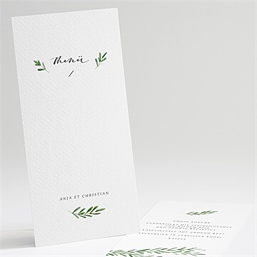 Menükarte Hochzeit Ref. N22192