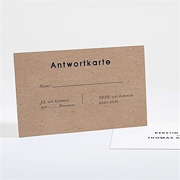 Antwortkarte Hochzeit ref. N16141