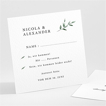 Antwortkarte Hochzeit Ref. N30199