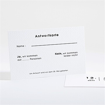 Antwortkarte Hochzeit ref. N16143