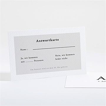 Antwortkarte Hochzeit ref. N16147