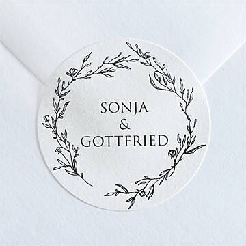 Aufkleber Hochzeit Ref. N36013