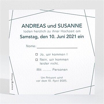 Antwortkarte Hochzeit Ref. N3001553