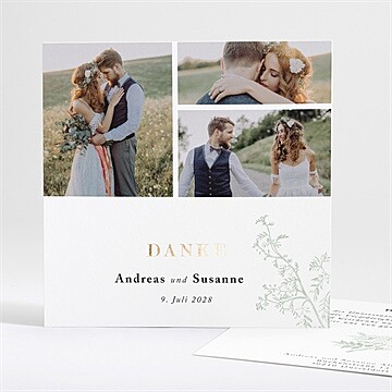 Dankeskarte Hochzeit Ref. N35119