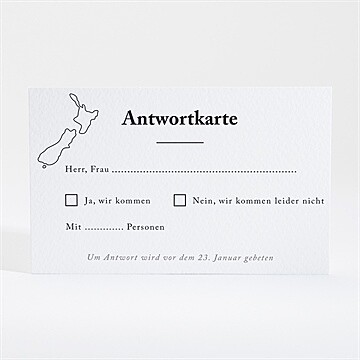 Antwortkarte Hochzeit Ref. N16001