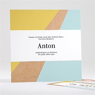 Geburtskarte Ref. N35125