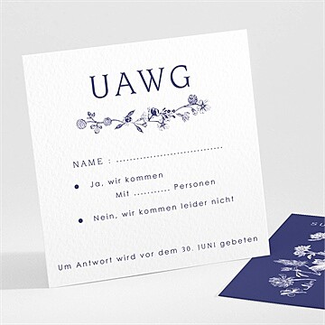 Antwortkarte Hochzeit Ref. N301114