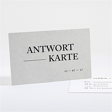 Antwortkarte Hochzeit ref. N16163