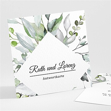 Antwortkarte Hochzeit Ref. N301126