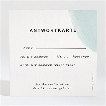 Antwortkarte Hochzeit Ref. N3001563