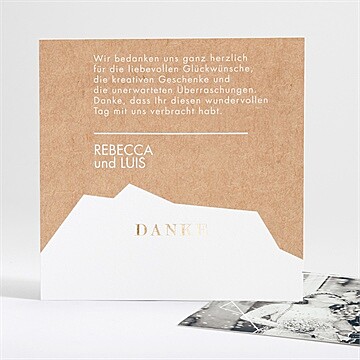 Dankeskarte Hochzeit Ref. N35130