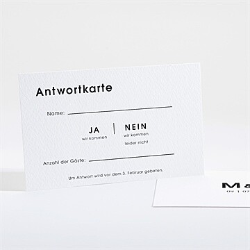 Antwortkarte Hochzeit ref. N16167