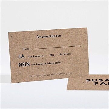 Antwortkarte Hochzeit ref. N16171