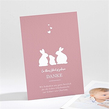 Dankeskarte Geburt Ref. N211263