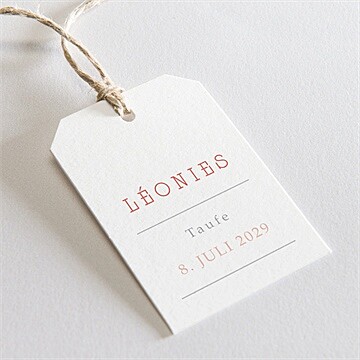 Geschenkanhänger Taufe ref. N29138