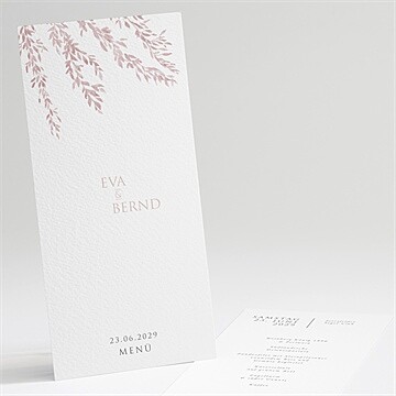 Menükarte Hochzeit ref. N221100