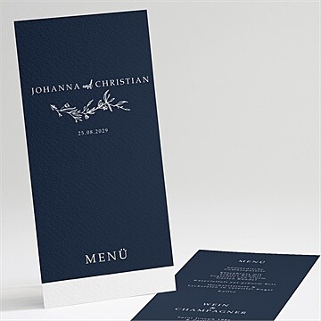 Menükarte Hochzeit ref. N221105