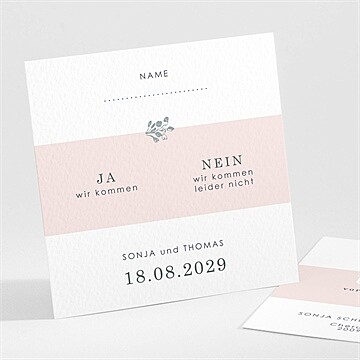 Antwortkarte Hochzeit Ref. N301177