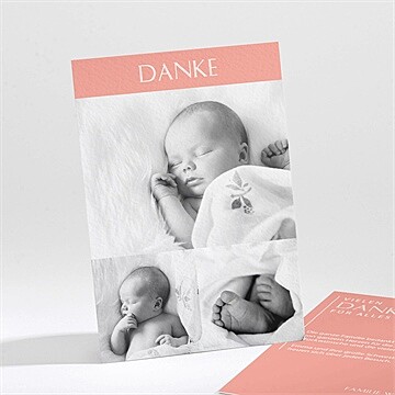 Dankeskarte Geburt Ref. N211233
