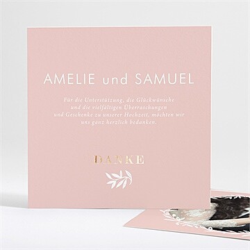 Dankeskarte Hochzeit Ref. N35179