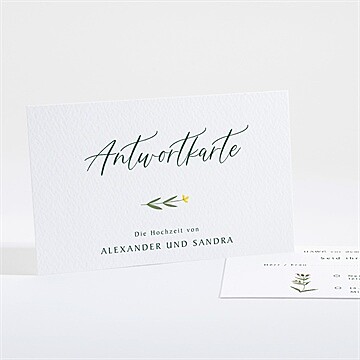 Antwortkarte Hochzeit ref. N161105