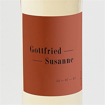 Flaschenetikett Hochzeit ref. N3001609