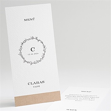 Menükarte Taufe Ref. N221124