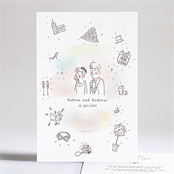 Hochzeitseinladung Ref. N241224