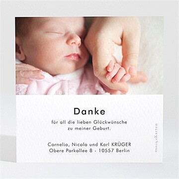 Dankeskarte Geburt ref. N3001619