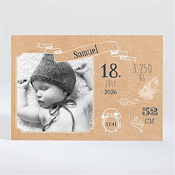 Geburtskarte Ref. N11024