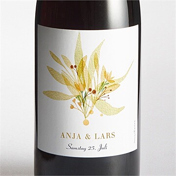 Flaschenetikett Hochzeit ref. N3001636