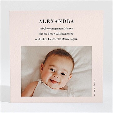 Dankeskarte Geburt ref. N3001633